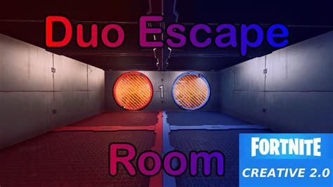 Browse Maps Deathruns Parkour Edit Courses. . Duo escape room 30 fortnite